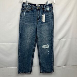 EVIDNT Los Angeles Malibu Girlfriend Jeans size 25 NWT